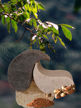 Cargar imagen en el visor de la galería, "Yin & Yang" Jabones Artesanales de Borra de Café en dúo + Lufa