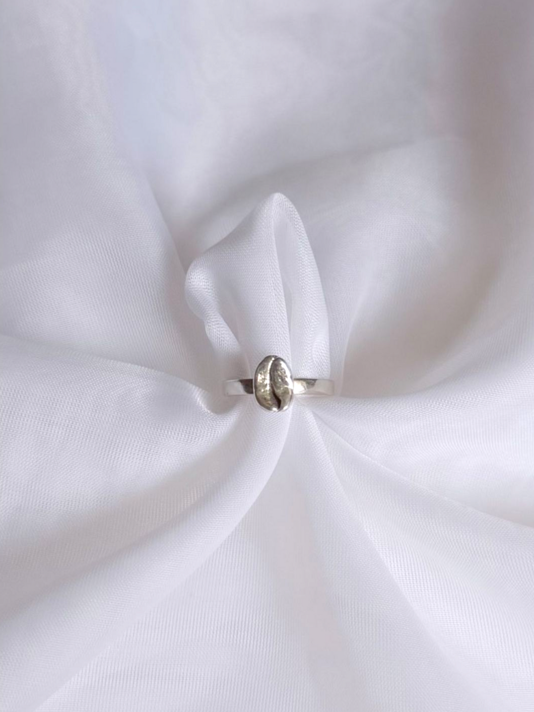 Anillo Grano de Café (Plata 925)