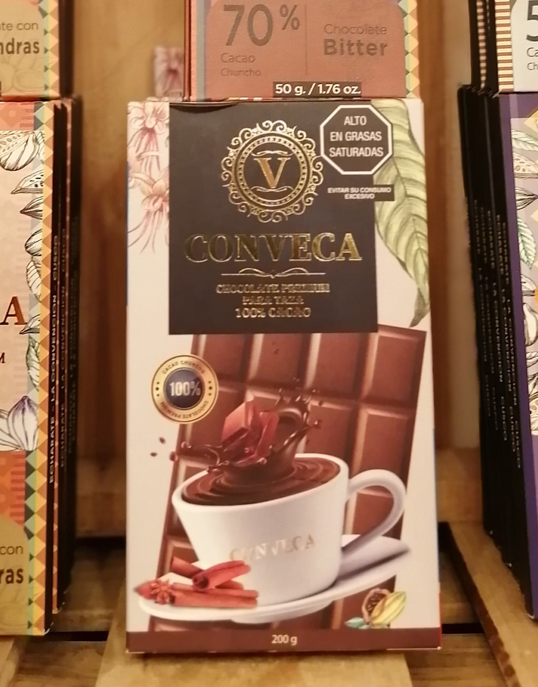 Chocolate para Taza - Cacao Chuncho 100% Pasta Pura