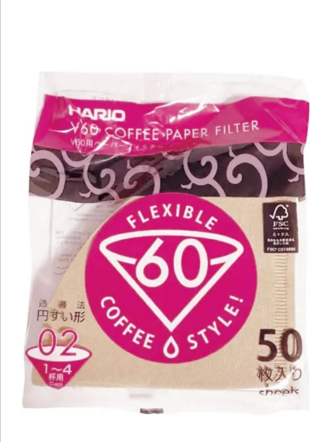 Pack de Filtros V60 1-4tzs